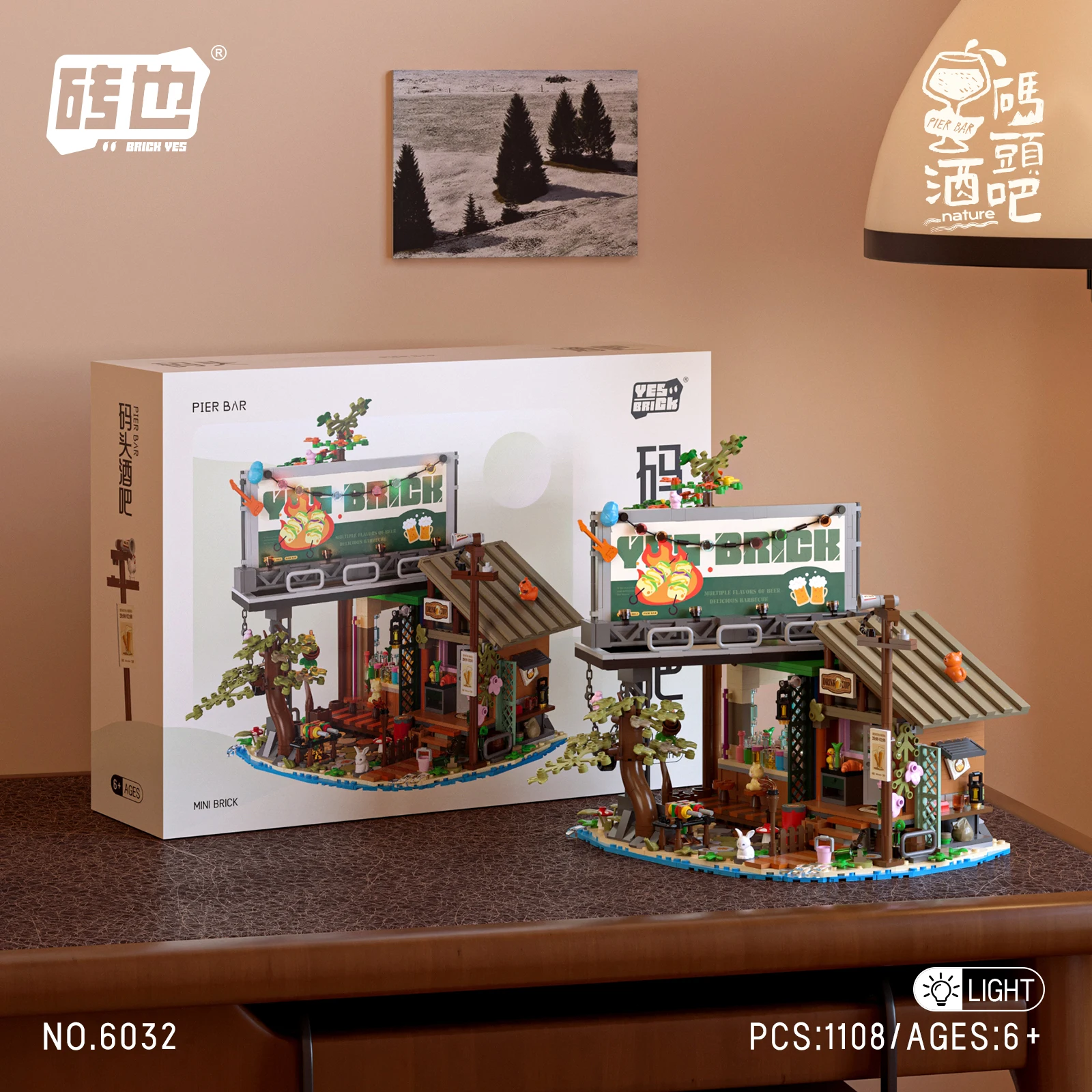 LED Building Blocks Set with Lights for Adults and Kids