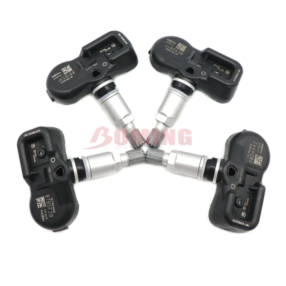 4個/セット 車用 42607-06030 42607-48010 タイヤ空気圧監視TPMS