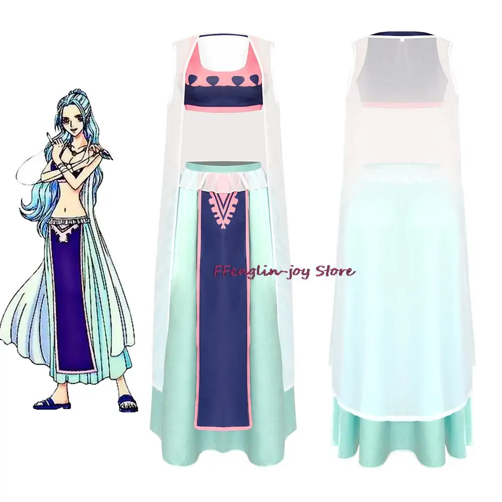 

Anime Cosplay Costume Dress Nefeltari Vivi Miss Wednesday Cosplay Costume Outfit Halloween Christmas Party Suit Uniform For Girl