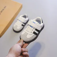 Boys And Girls Canvas Shoes Children's School Performance Shoes Babys Children Biscuit Bottom Breathable Kids Fashion Shoes 3