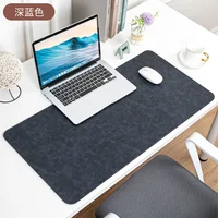 Desk Pad Waterproof PU Mouse Pad Desk Mat Protective Cover Large Mousepad Computer Laptop Non-slip Easy To Clean Keyboard Mats 6