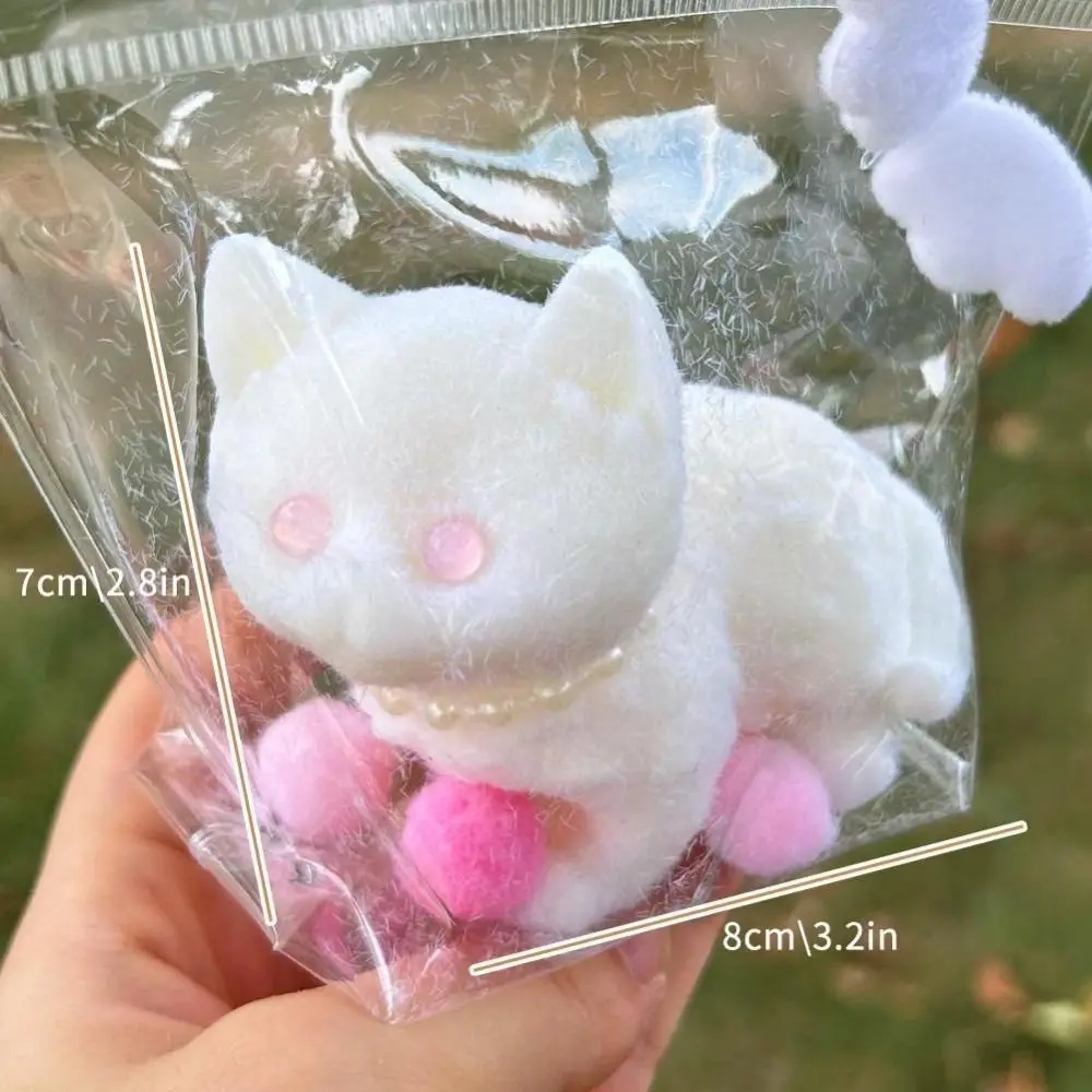 Soft Release Squeeze Cat Toys Cartoon Stress Relief Cat Stress Relief Squeeze Ball TPR Funny Pinching and Decompressing Toy 6