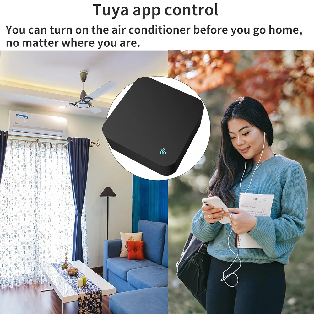 Tuya ZigBee IR 리모컨, TV 에어컨용 스마트 블래스터, 스마트 라이프, 알렉사, 구글 홈, 얀덱스 앨리스로 작동