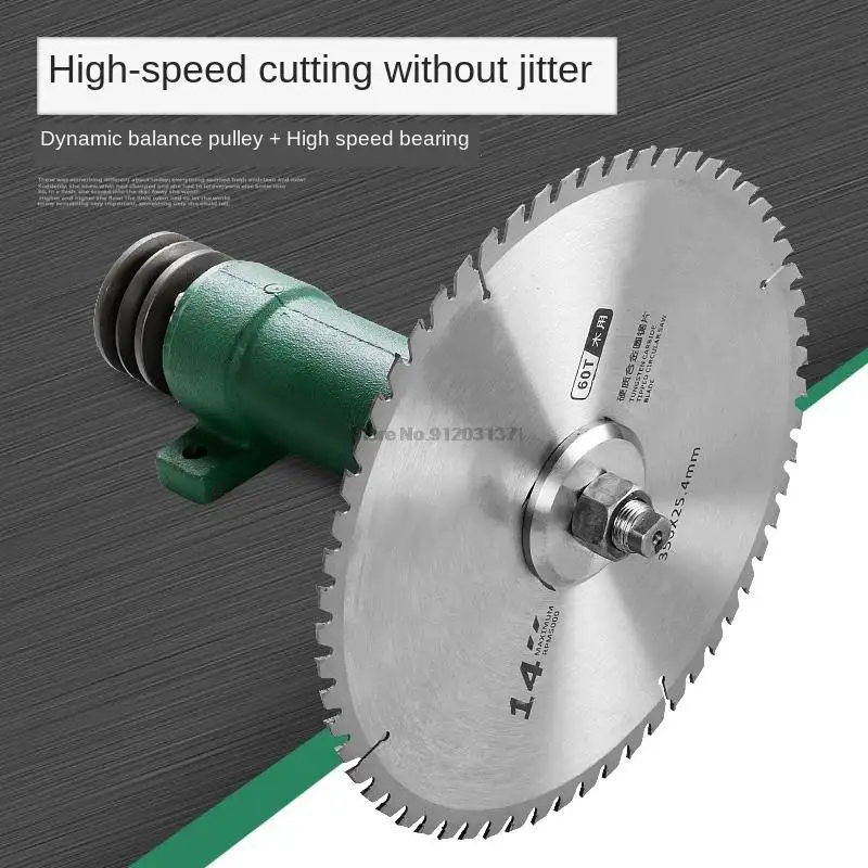 

206 High-speed Precision Saw Shaft Saw Seat Bearing Seat Woodworking Machinery Push Table Saw Accessories Saw Machine Shaft