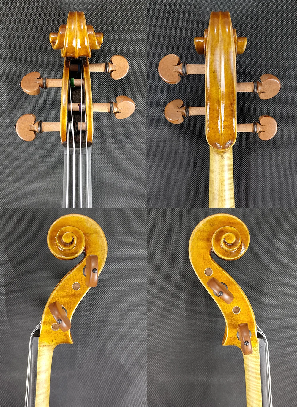 SELECTED 50 Years Old Spruce The Harrison Model Amati Viola Size 16.5 inch #3407 Professional Handmade Oil Antiqued Varnish