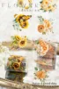 50mm*2m PET Plant Flowers tape Sticker Decorative collage Adhesive Diy Scrapbooking hand made Masking tape 5