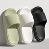 Lucyever 2024 Soft Sole Eva Slippers for Women Lightweight Non Slip Home Slippers Woman Summer Thick Platform Beach Flip Flops 1