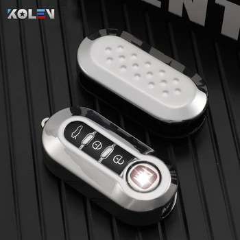 TPU Car Key Case Cover Shell Fob per Fiat 500 Ducato Panda 500L Punto Lancia Musa per Citroen Jumper Peugeot Boxer accessori - TPU Car Key Case Cover Shell Fob per Fiat 500 Ducato Panda 500L Punto Lancia