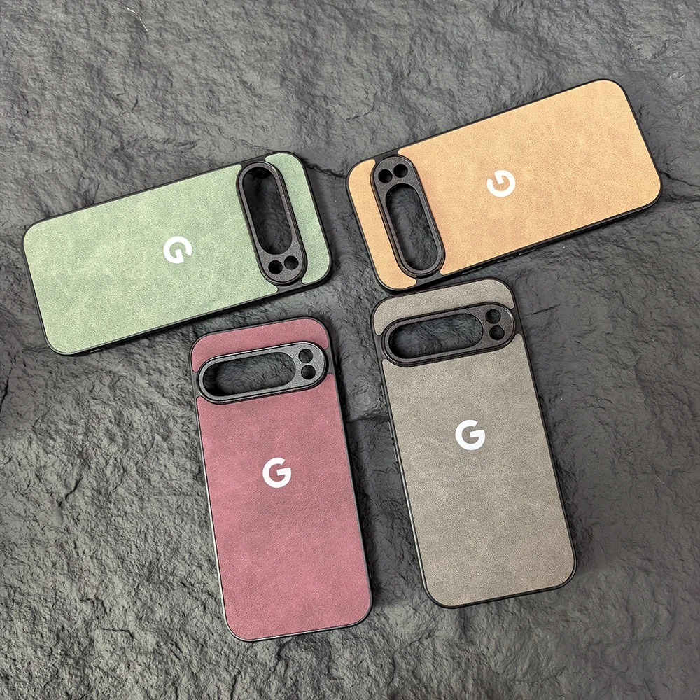 Luxurious Anti-Slip Sheepskin Flannel Phone Case - Soft PU Shockproof Protective Cover