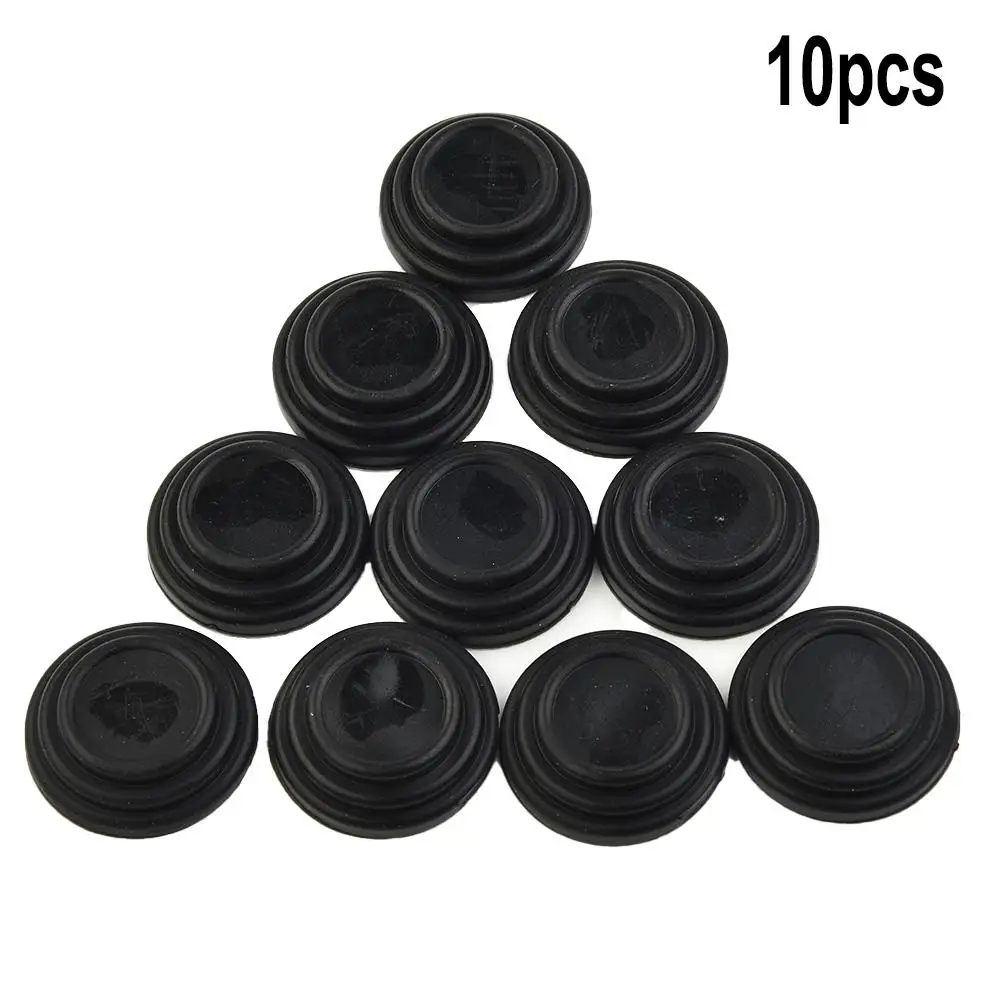 

10x Car Door Anti-shock Silicone Gasket Pad Universal Anti-Noise Buffer Anti-collision Sticker Soundproof Crash Pad Auto Parts