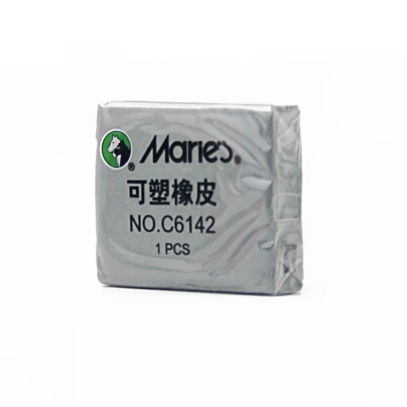Plasticity Rubber Eraser Wipe Highlight Kneaded Art Pianting Design Sketch Drawing Plasticine Stationery 1Pcs