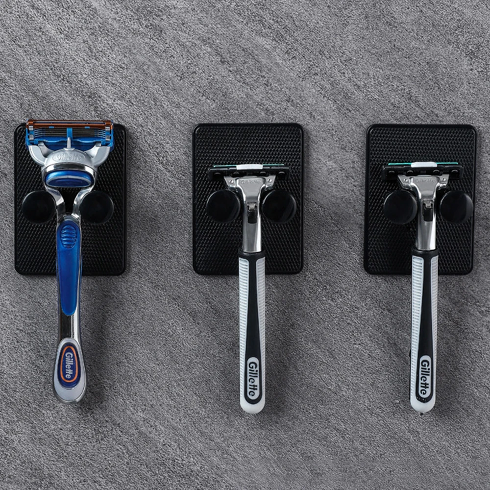 Shaver Razor Storage Wall-Shaver-Holder-Bathroom-accessories-Razor-Bracket-Storage-Hook ...