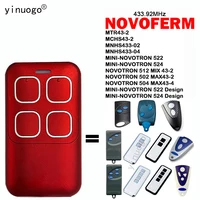 For NOVOFERM MINI-NOVOTRON 522 524 NOVOTRON 512 502 504 MTR43-2 Garage Door Remote Control 433.92MHz NOVOFERM Remote Control 1