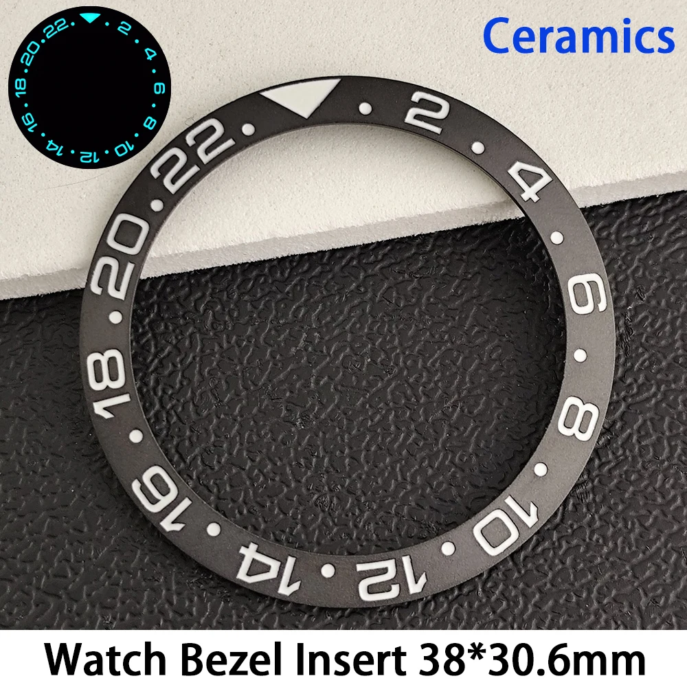 Premium 38mm Sloping Aluminum-Ceramic Bezel Insert