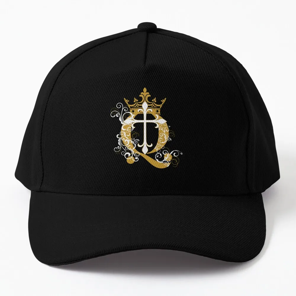 

Cross Q Crown in Gold Baseball Cap party hats Hat Man Luxury Hat Luxury Brand Caps Male Women'S