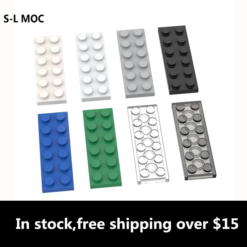 3795 Plate 2X6 Bricks Collezioni Bulk Modular Gbc Toys For Technical Moc Fai Da Te Building Blocks Compatibile