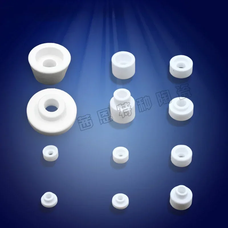 Alumina ceramic male and female sleeves, high temperature resistant ceramic sleeves, insulating washers