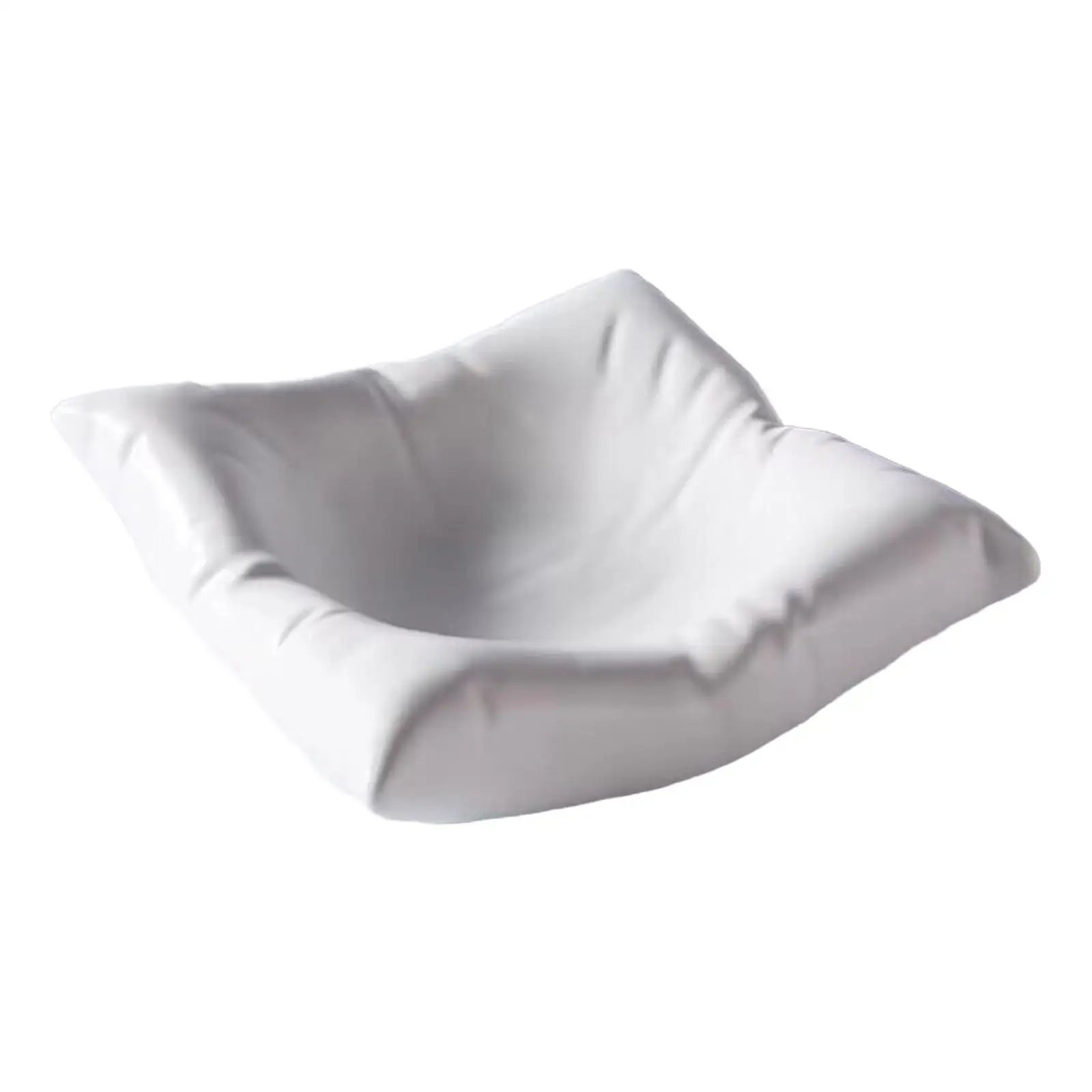 Ceramic Dinner Dish Serving Dish Pinch Bowl Multipurpose Pillow Shaped Dinnerware for Desktop Pasta Gatherings Salad Restaurant