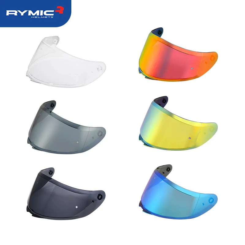 RYMIC Gama completa de lentes de capacete R977 R981 Lentes de capacete Acessórios de capacete Viseira Viseiras faciais