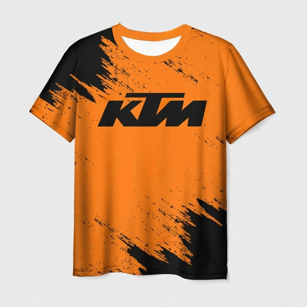 새로운 KTM 2026 LC4 여름 MotoREX MXGP KTM 팩토리 팀 저지 T14 그랑프리 WP 성인 캐주얼 티셔츠 Airoh