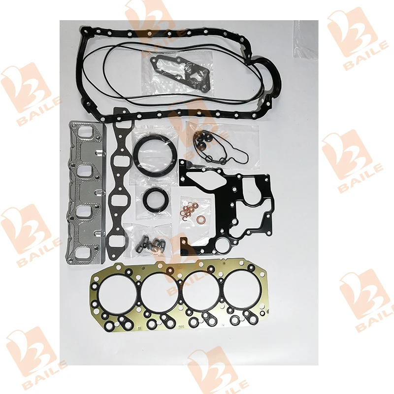 For Isuzu 4JB1 Full Gasket Kit Set Engine With Cylinder Head Gasket