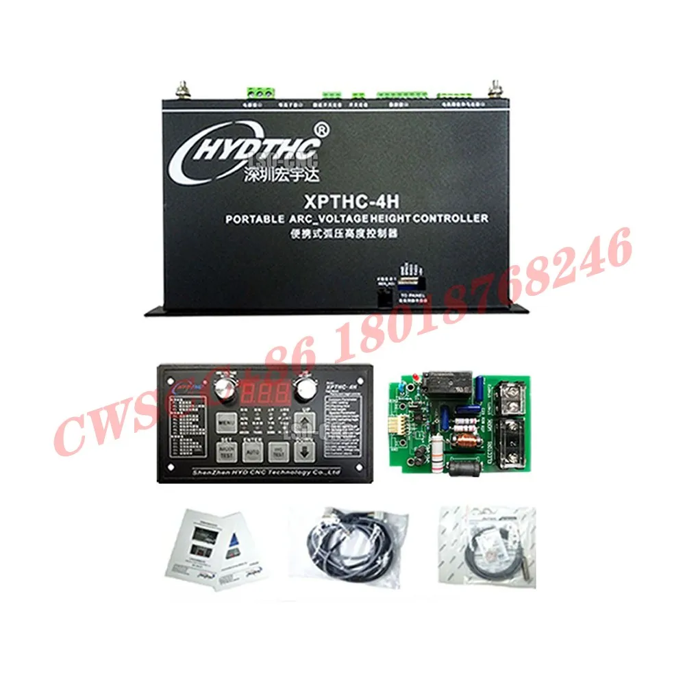 화염 플라즈마 절단용 CNC 컨트롤러 SF-2300S 키트 리프터 JYKB-130-DC24V, 스트로크 및 XPTHC-4H 아크 전압 높이 컨트롤러, 130mm