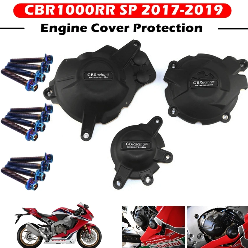 Motorcycles Engine cover Protection case GB Racing HONDA CBR1000RR FIREBLADE/SP GBRacing Engine Covers motorcycle engine cover engine cover protector