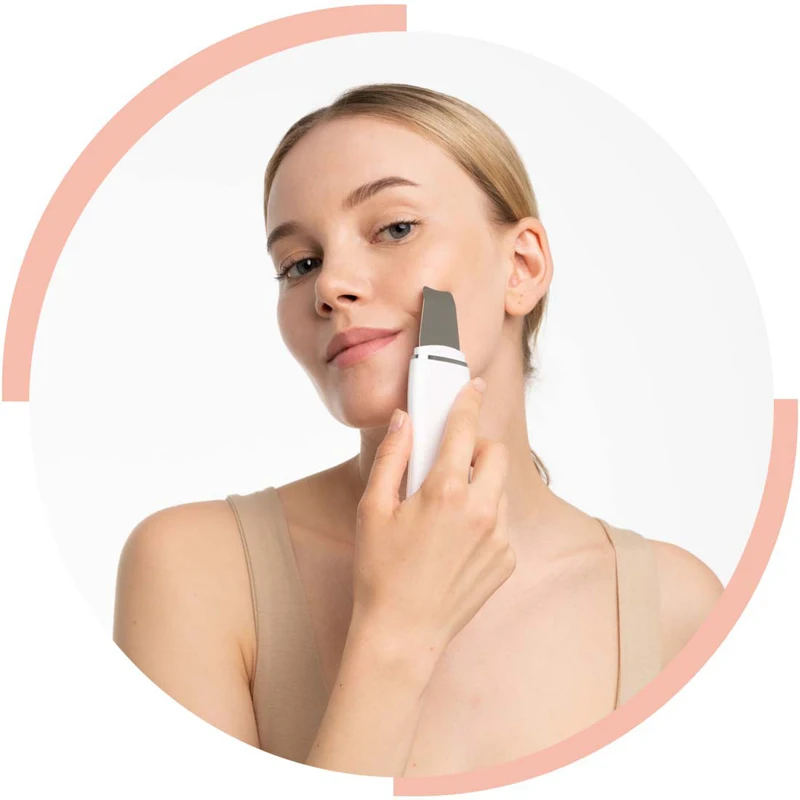 GESS USkin Skin Scrubber Spatula Pore Vacuum Cleaner Face Pores Deep Cleanser Facial Lifting Exfoliator Skin Care Beauty Tools