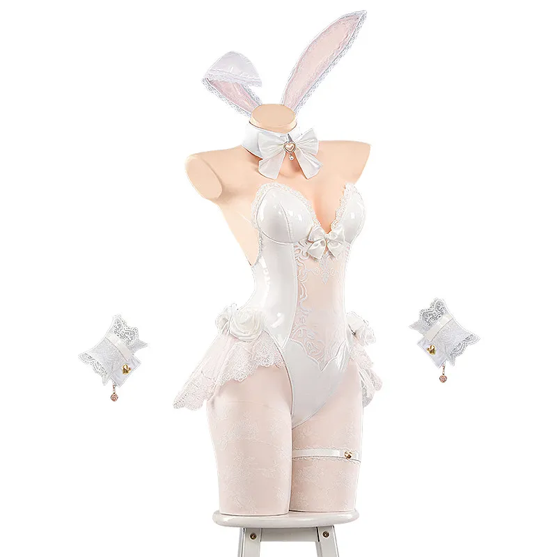 White Fancy Bunnysuit
