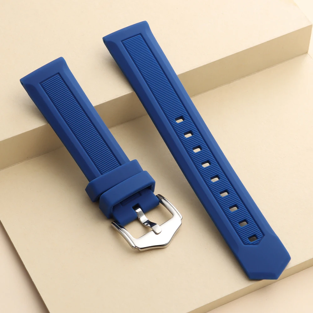 Versatile Silicone Sport Watch Strap - Waterproof Rubber Band