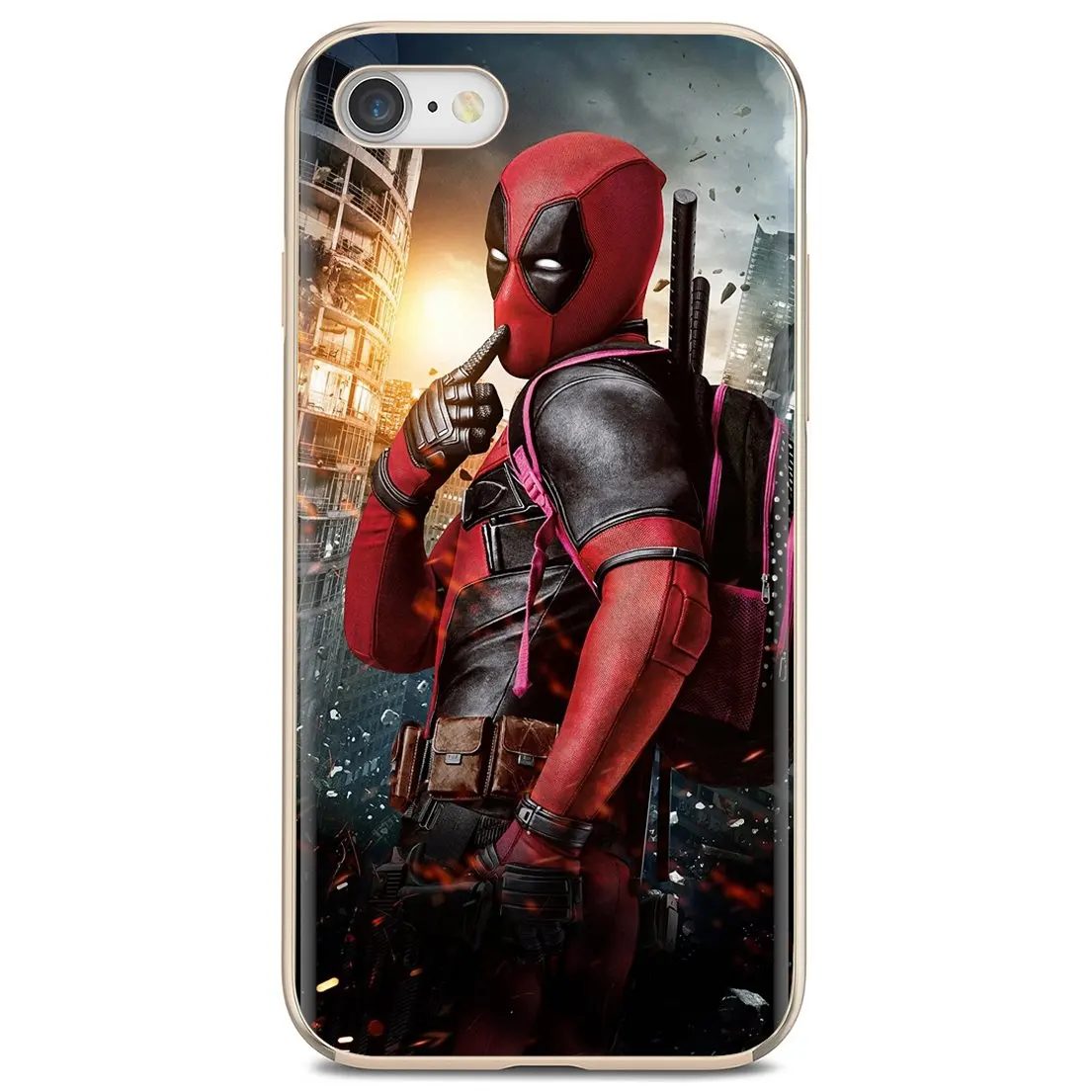 cases for meizu black Transparent TPU Shell Cases Marvel Deadpool 2018 For Meizu M6 M5 M6S M5S M2 M3 M3S NOTE MX6 M6t 6 5 Pro Plus U20 meizu phone case with stones Cases For Meizu