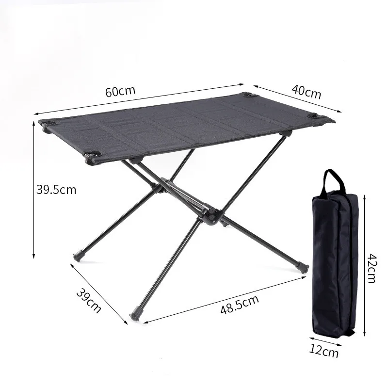 2022 New Ultra-light Folding Table Outdoor Camping Camping Car Portable Barbecue Picnic Small Table