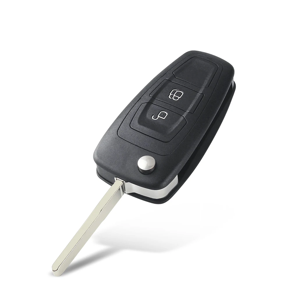 Dandkey Blade Remote Key Shell Case For Ford C-max S-max Focus Ranger Galaxy Mondeo Transit Kustom Tourneo HU101 FO21