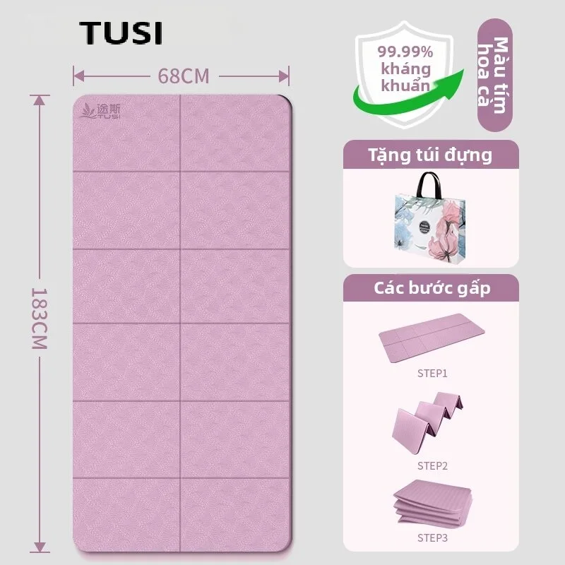 TUSI | Thảm Yoga Gấp Không Trượt