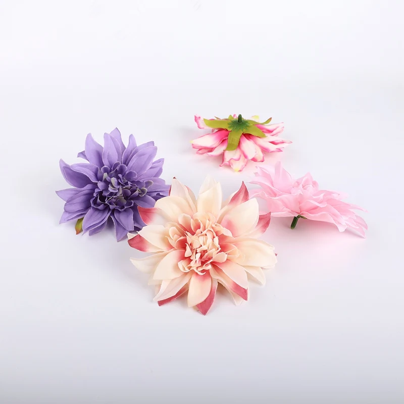 5 Stück Haushaltsprodukte Seiden-Gerbera Hochzeits-Brautaccessoires Ausverkauf Heimdekoration DIY-Zubehör Künstliche Blumen – Detail 4