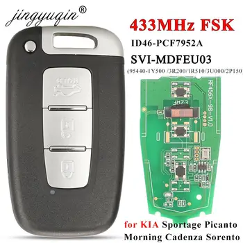 Keyforkess 433Mhz Suit tuta chiave intelligente a distanza per KIA Soul Sportage Sorento Mohave K2 K5 Rio Optima Forte Cerato