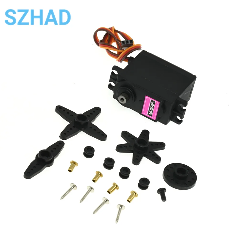 Mg996R Mg946R Mg995 Sterzo Standard In Metallo 180 ° 360 ° Robot Digitale 20Kg Sterzo