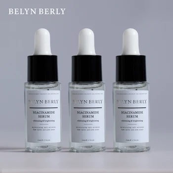 BELYN BERLY Niacinamide Serum for Face 3PCS Brighten Dark Spots Freckle Hyaluronic Acid Moisturizing Facial Serum Skin care