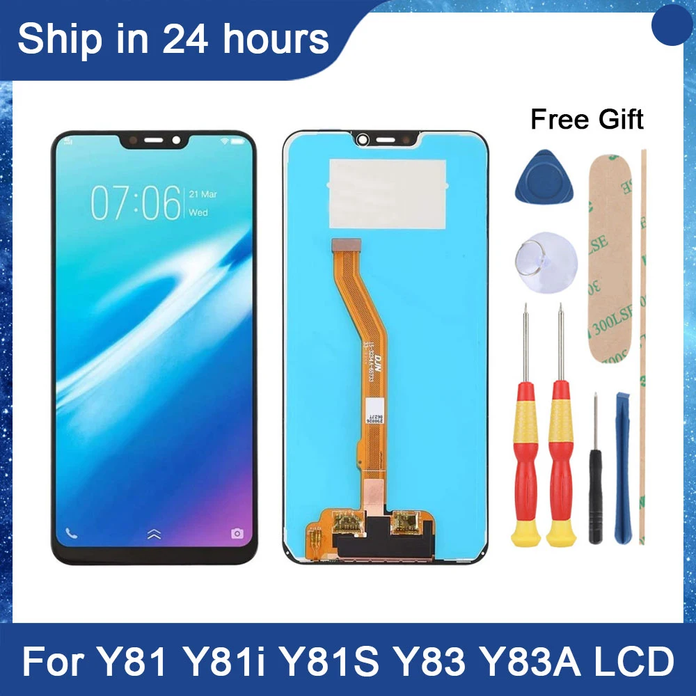 

AiNiCole 6.22" For Vivo Y81 Y81i Y81s Vivo Y83 Y83a LCD Display Touch Screen Digitizer Assembly Replacement Part