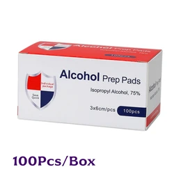 Pack of 100 Individually Sealed Sanitizing Wipes - 75% Alcohol for Effective Disinfecting & Versatile Cleaning (Disinfectant Wipes)