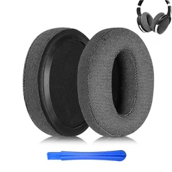 Upgraded Comfort Replacement Earpads for Over-Ear Headphones (Cotton linen)