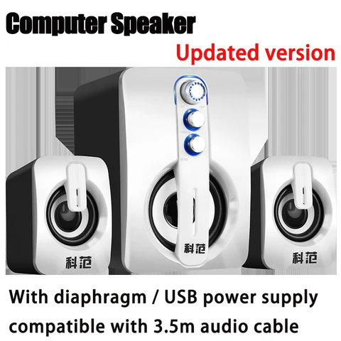 Theater System Caixa De Som PC Bass Subwoofer Bluetooth Speaker Computer Speakers Music Boombox Desktop Laptop Altavoces TV