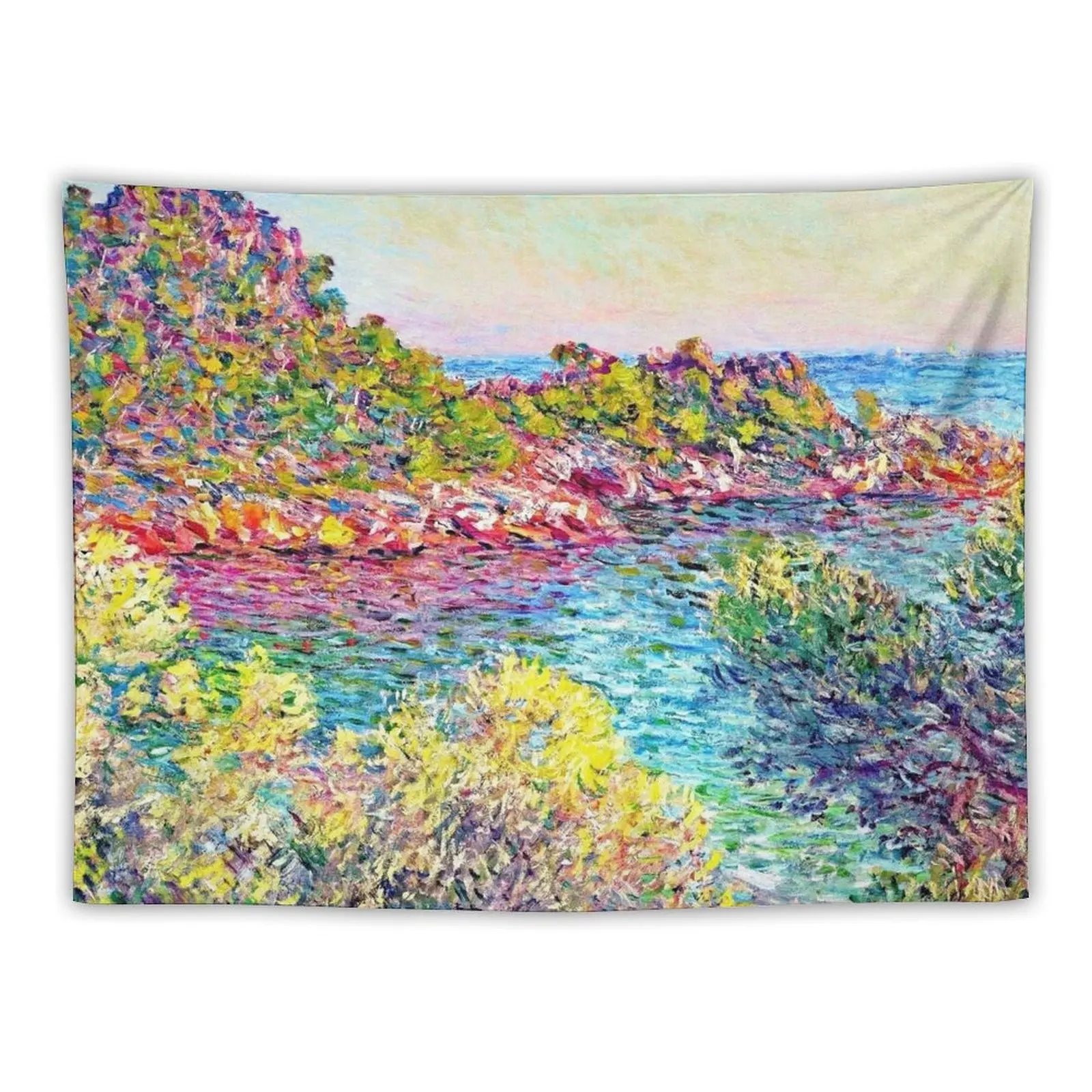 

Landscape near Montecarlo- Claude Monet Tapestry House Decoration Decoration Bedroom Tapestry