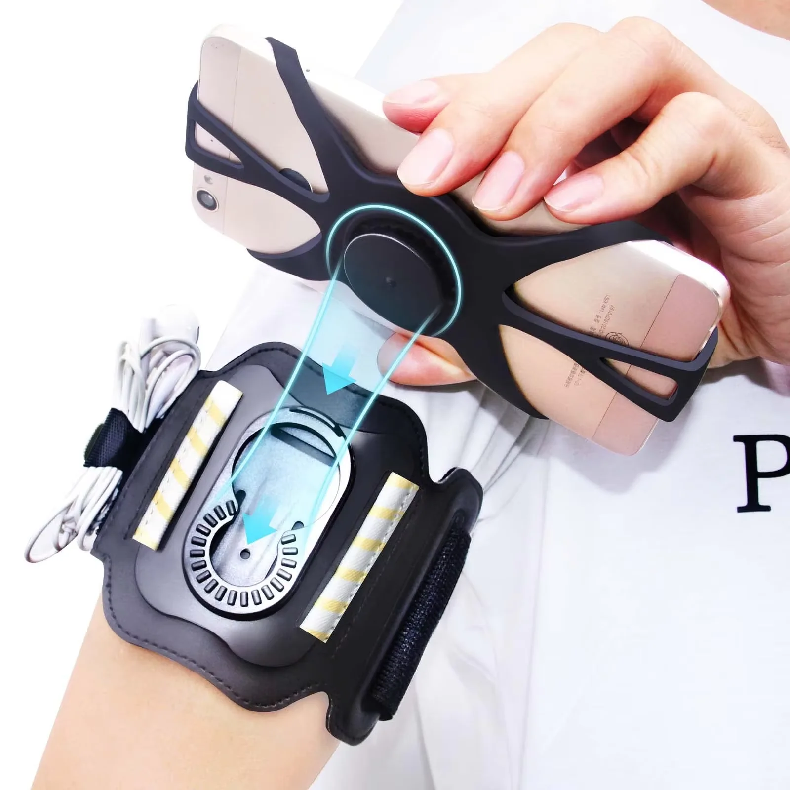 360° Rotatable Phone Holder Armband