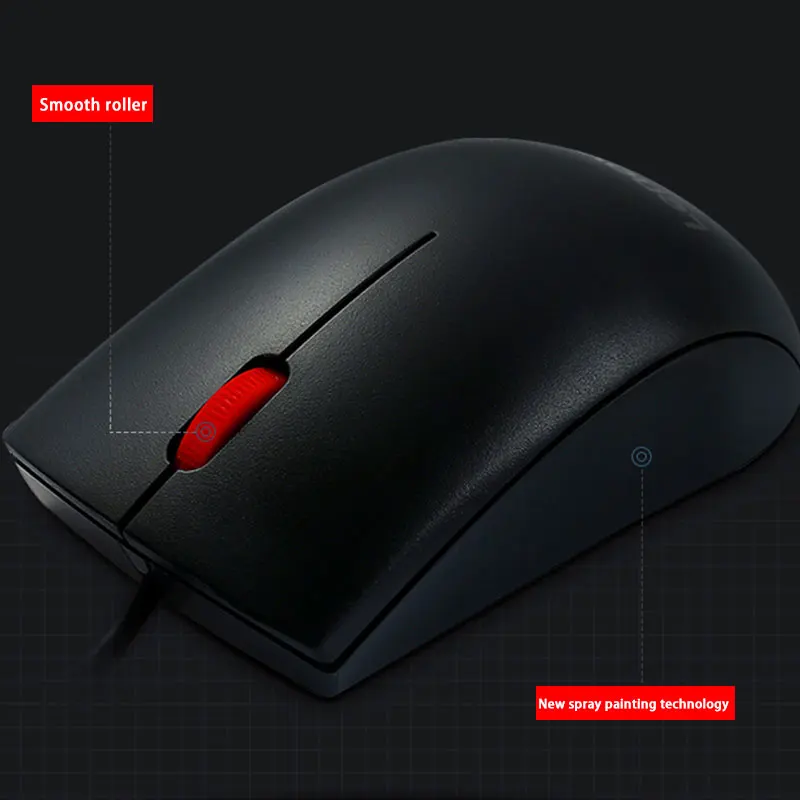 Mouse Lenovo Mouse M120 Pro Wired Hot Selling Office Black