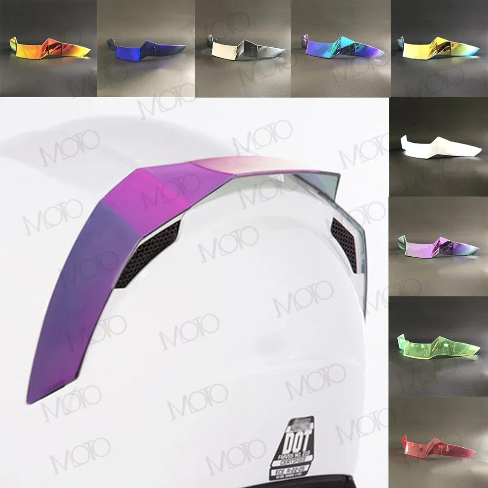 Per Icon Airflite Posteriore Trim Casco Spoiler Moto Casco Sostituzione Accessori Spoiler