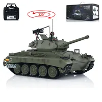 Toys Tongde 1/16 M24 Chaffee RC Light Tank Electric Infantry Fighting Vehicle Model Radio Control Panzer for Boys Gift TH24484 2