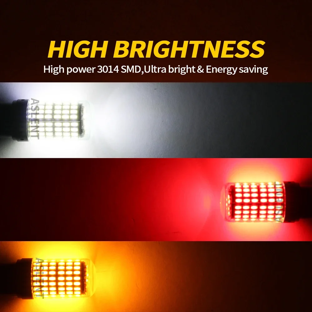 2PCS T20 7440 W21W 7443 W21/5W 3157 T25 1156 BA15S P21W BAU15S PY21W 1157 P21/5W BAY15D LED ���� CanBus ���� ���õ�