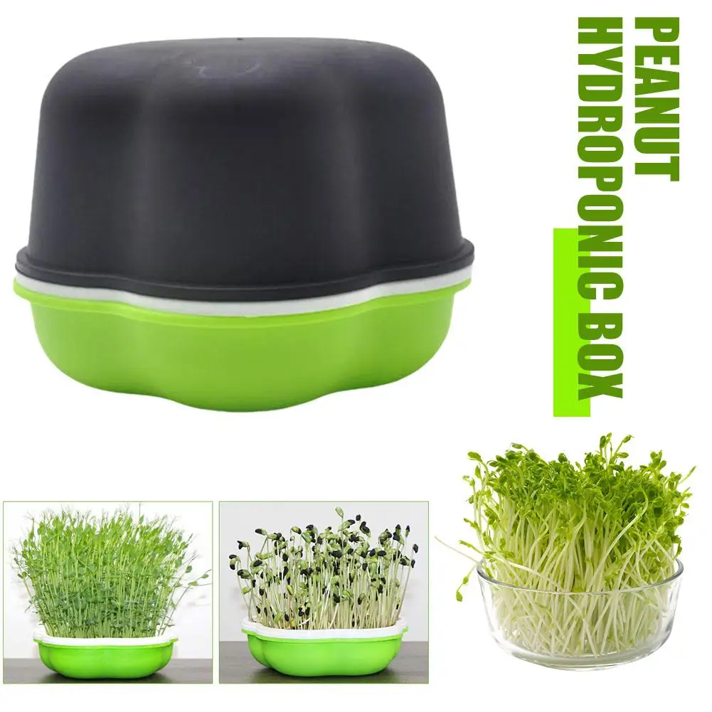 Microgreens Sprouter Tray Hydroponic / Sprouting Tray For Sprout Horticultural Hydroponic Systems Garden Nursery Potted Mic