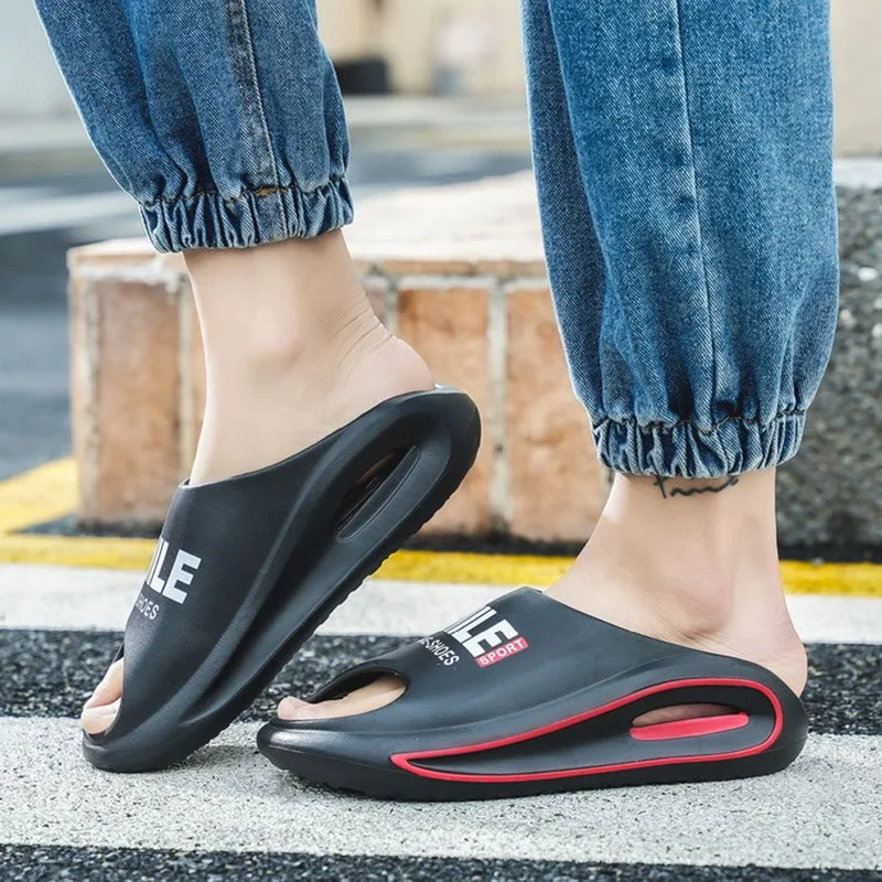 2023 New Summer Sneaker Slippers For Women Men Thick Bottom